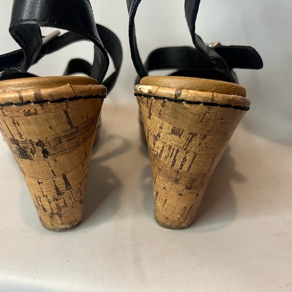 Boc Black Women's Schirra Wedge Sandal Size 8 - Picture 5 of 8
